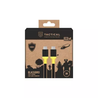 Taktični kabel BlackBird USB4 1m črno/rumeno