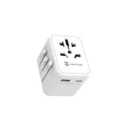 Taktični potovalni adapter PTP, bel