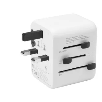 Taktični potovalni adapter PTP, bel