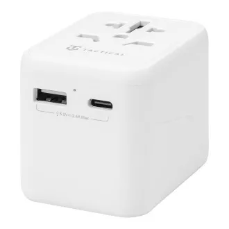 Taktični potovalni adapter PTP, bel