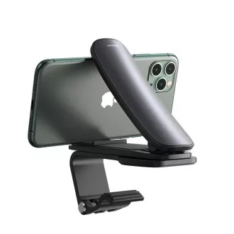 Baseus SUDZ-A01 Big Mouth Držalo za telefon na armaturni plošči s sponko črno
