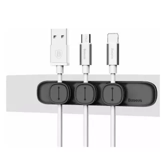 Baseus ACWDJ-01L Kabelski organizator za grah črne barve