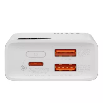 Baseus Adaman2 powerbank 10000 mAh 30W 2xUSB/USB-C bela
