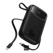 Baseusova power banka Qpow 10000mAh 30W črna s kablom USB-C