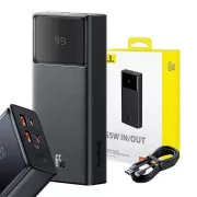 Baseusova power banka Star-Lord 20000 mAh 65W 2x USB-A/micro USB/USB-C črna