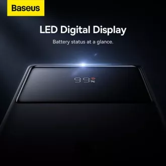 Baseusova power banka Star-Lord 30000 mAh 22,5W USB/USB-C črna