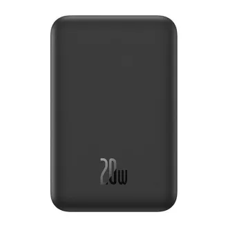 Baseusova power banka Mini z brezžičnim polnjenjem 5000 mAh 20W USB-C črna