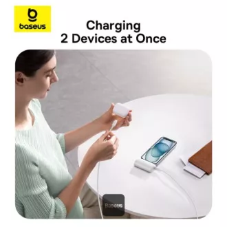 Baseusova power banka 5000mAh 20W USB-C bela