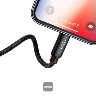 Baseus podatkovni kabel 3v1 microUSB Lightning USB-C 1,2 m 3,5A