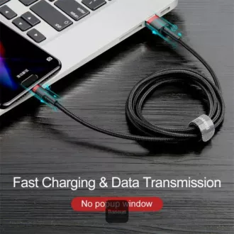 Baseus podatkovni kabel Cafule USB-C 2m 2A rdeče-črna