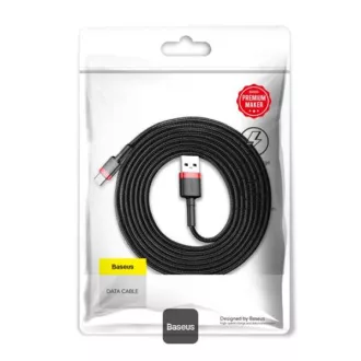 Baseus podatkovni kabel Cafule USB-C 2m 2A rdeče-črna