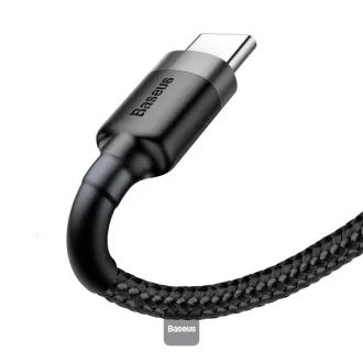 Baseus podatkovni kabel Cafule USB-C 2m 2A sivo-črna