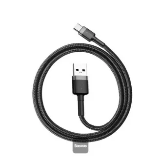 Baseus podatkovni kabel Cafule USB-C 2m 2A sivo-črna