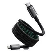 Baseus Data Magnetni kabel Tungsten Gold USB-C/USB-C 1m 100W Black