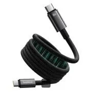 Baseus Data Magnetni kabel Tungsten Gold USB-C/USB-C 1m 100W Black
