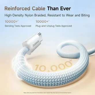 Baseus Dynamic 4 Pro Series podatkovni kabel USB-C - USB-C 100W 1m Galaxy Blue Baseus Dynamic 4 Pro Series podatkovni kabel USB-C - USB-C 100W 1m Galaxy Blue