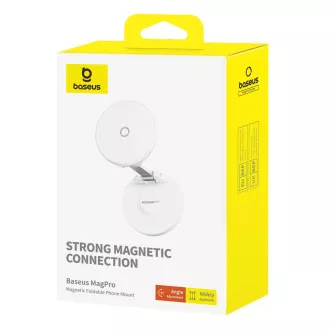 Baseus MagPro Magnetno zložljivo držalo White