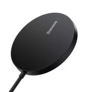 Baseus Simple Mini3 15W brezžični polnilec USB-C črn