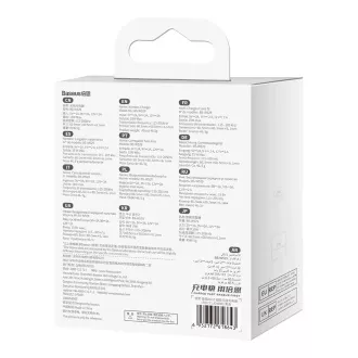Baseus Simple Mini3 15W brezžični polnilec USB-C črn