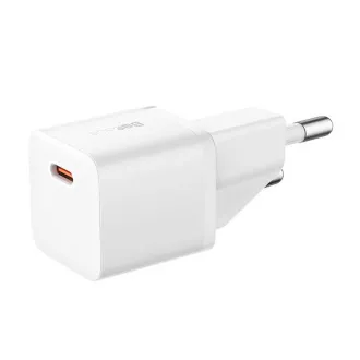 Baseus GaN5 Mini 20W EU beli hitri polnilec
