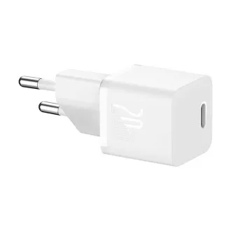 Baseus GaN5 Mini 20W EU beli hitri polnilec