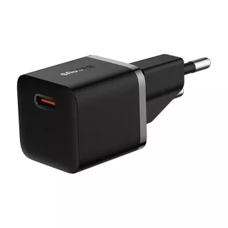 Baseus GaN5 Mini 20W EU črni hitri polnilec