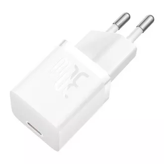 Baseus GaN5 Mini 30W EU beli hitri polnilec