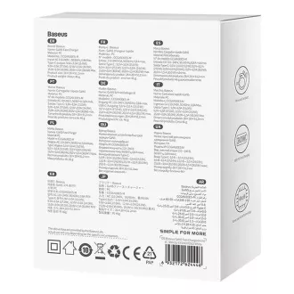 Baseus GaN5 Mini 30W EU beli hitri polnilec