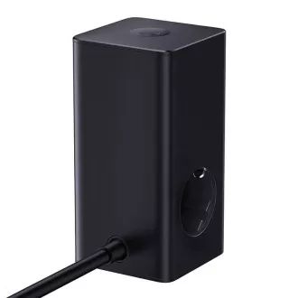 Baseus PowerCombo Tower 100W EU črna polnilna postaja