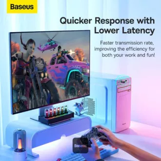 Baseusov brezžični adapter Bluetooth BA07 Black