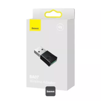 Baseusov brezžični adapter Bluetooth BA07 Black