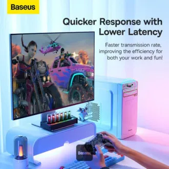 Baseusov brezžični adapter Bluetooth BA07 Black