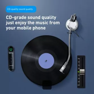 Baseus bluetoooth avdio adapter Qiyin črn