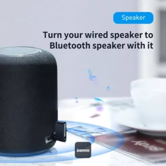 Baseus bluetoooth avdio adapter Qiyin črn