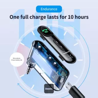 Baseus bluetoooth avdio adapter Qiyin črn