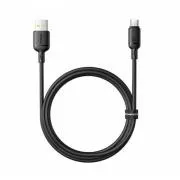 Baseus Silky USB/USB-C kabel za hitro polnjenje 1m 100W črn