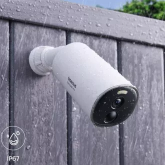 Baseus Zunanja varnostna kamera B1 2K bela