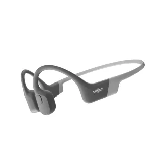 Shokz OpenRun Bluetooth slušalke pred ušesi, sive