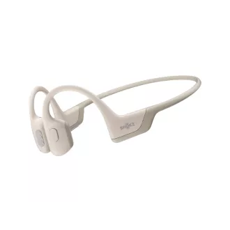 Shokz OpenRun PRO Bluetooth slušalke pred ušesi, bež