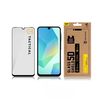 Taktični stekleni ščit 5D steklo za Samsung Galaxy A16 4G/5G / A26 5G Black