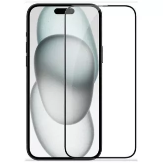 Nillkin Kaljeno steklo 2,5D CP  PRO Black za Apple iPhone 15