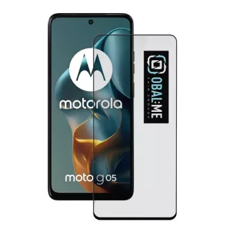 PAKET: ME 5D kaljeno steklo za Motorola G05/E15 Black