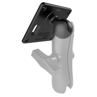 Nosilci RAM Mounts Nosilec VESA 75x75 mm, z 1,5-palčnim krogličnim čepom, RAM-2461U