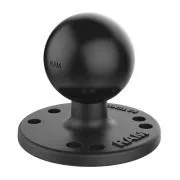 RAM Mounts okrogel adapter z luknjami AMPS s krogličnim čepom 1,5", RAM-202U