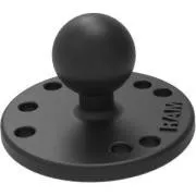 Adapter RAM Mounts, kovinski, vzorec lukenj AMPS, 1" zatič