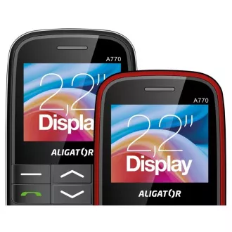 ALIGATOR A770 Senior black   table.nab.