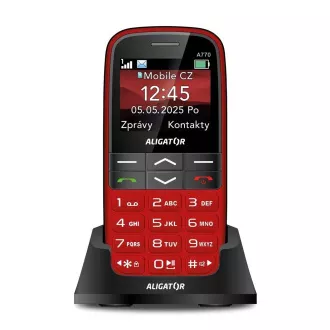 ALIGATOR A770 Senior rdeča   miza.nab.