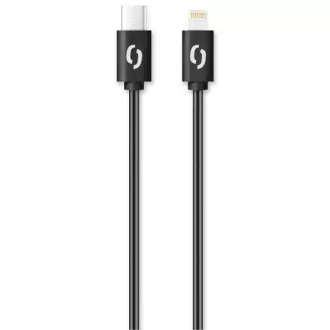 ALIGATOR Podatkovni kabel POWER 3A, USB-C/bliskovito črn ALIGATOR Podatkovni kabel POWER 3A, USB-C/bliskovito črn
