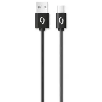 ALIGATOR Podatkovni kabel POWER 3A, USB-C 1m črn ALIGATOR Podatkovni kabel POWER 3A, USB-C 1m črn