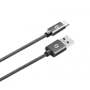 ALIGATOR PREMIUM 2A kabel, Micro USB 50 cm, črn